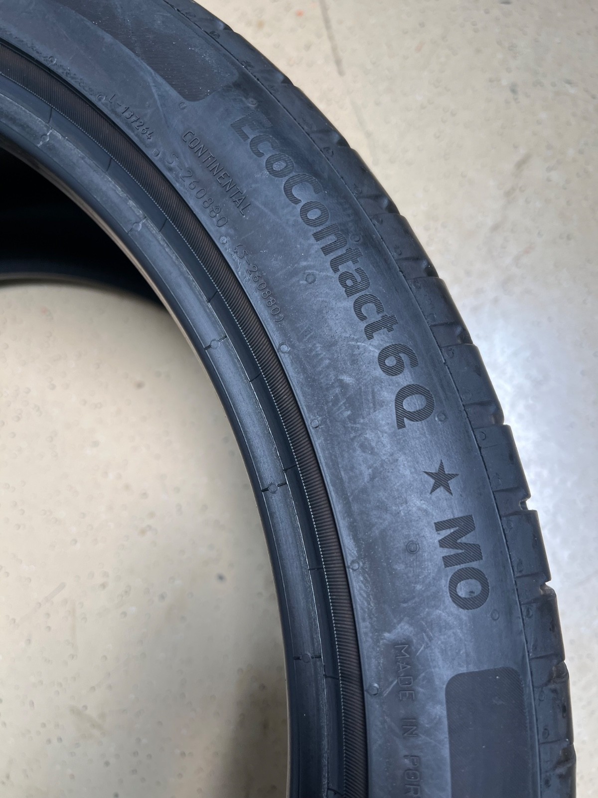 1 – NICE 275/35R20 XL (102Y) Continental EcoContact 6 Q (* MO) BMW/Mercedes 7056