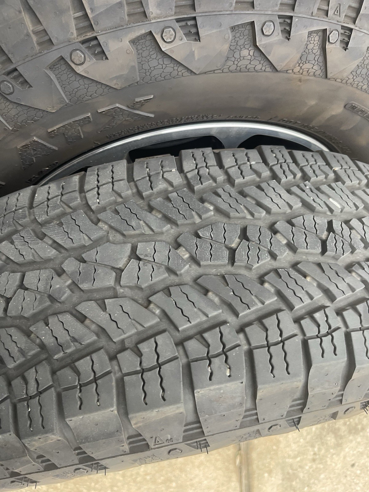 Tires Only 7909 Miles On Them 1 of Them Have 0 Miles On It. New