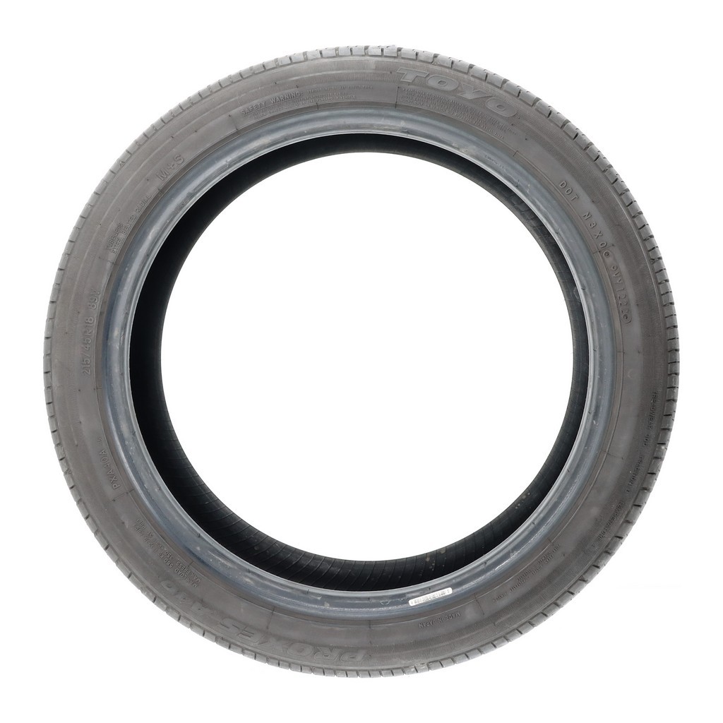 Set of (4) Used 215/45R18 Toyo Proxes A40 89V – 7-8/32