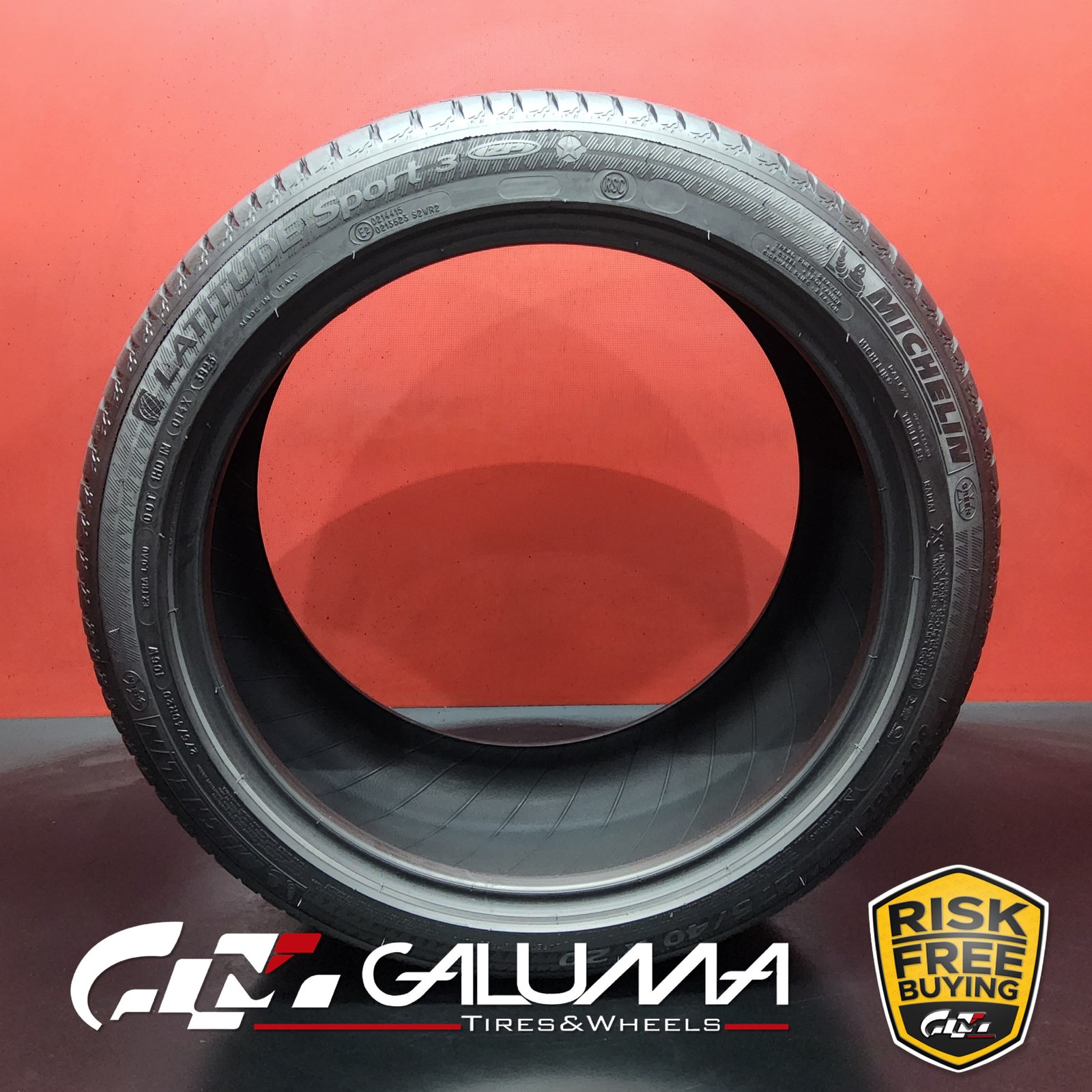 1 (One) Tire Michelin Latitude Sport 3 ZP Run Flat XL 275/40R20 275/40/20 #92213