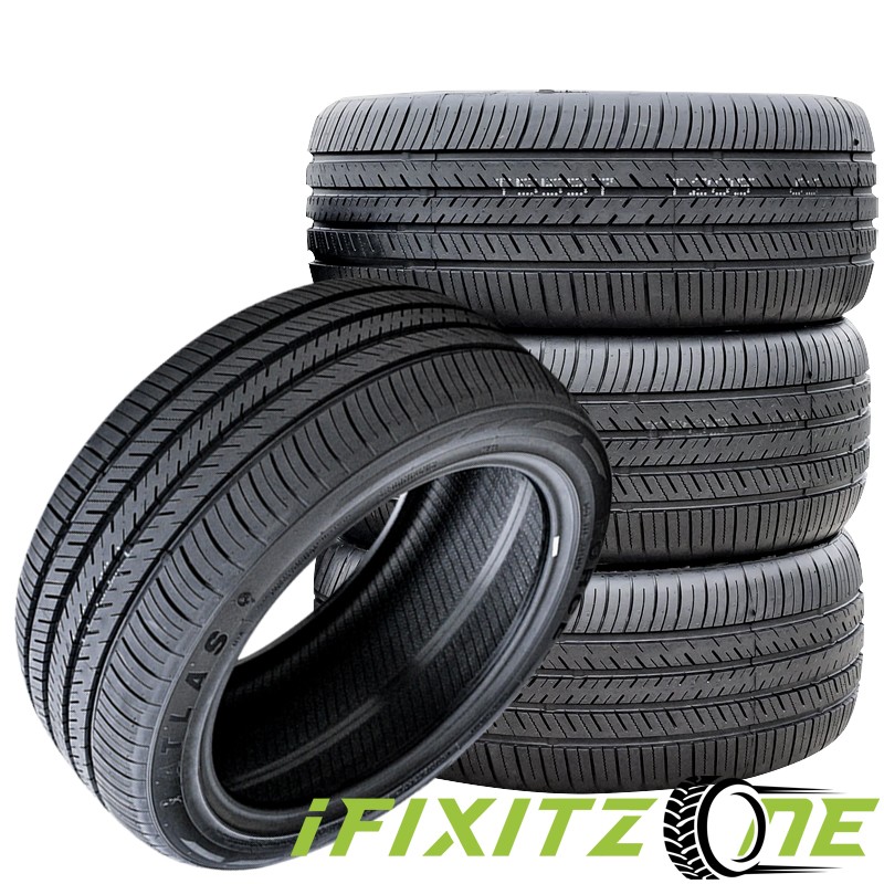 4 Atlas Force UHP 255/45R18 103W Extra Load XL / 520AAA UTQG / 40K Mileage Tires