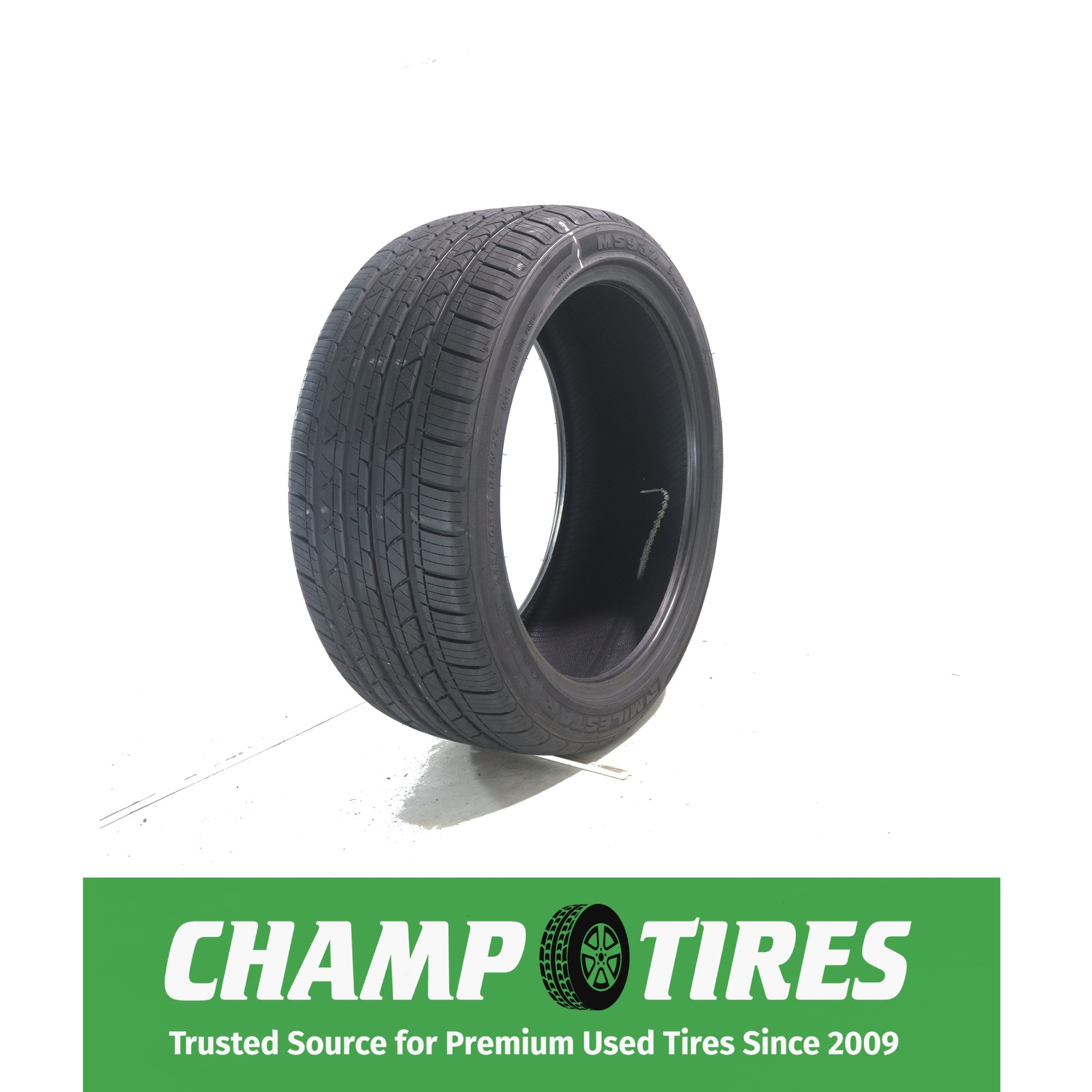 P245/40R19 Milestar MS932 Sport 98 W Used 9/32nds