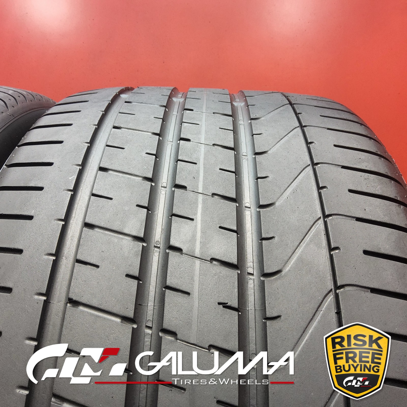 Set of 2 Tires Pirelli P Zero XL 315/30ZR22 315/30/22 3153022 No Repairs #90203