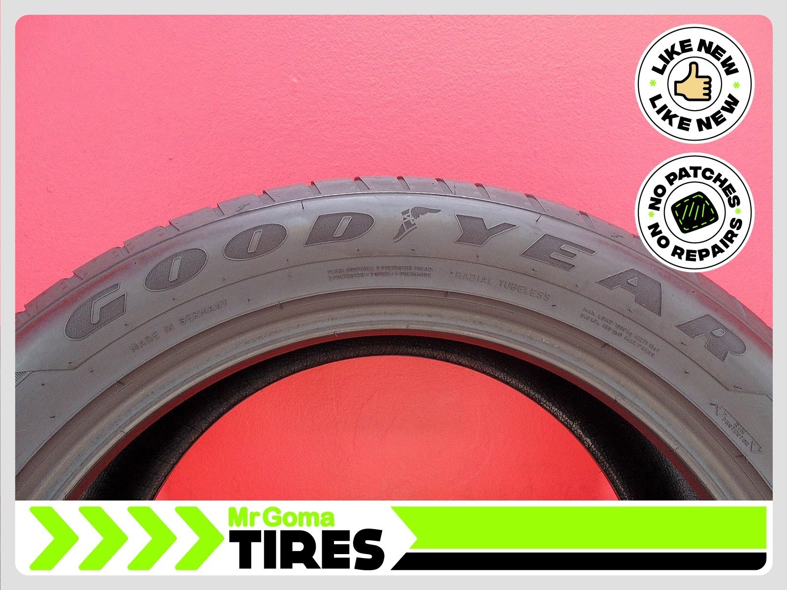 1 GOODYEAR EAGLE SPORT A/S AO AUDI XL 255/50R20 USED TIRE 9.0/32 TREAD LIKE NEW