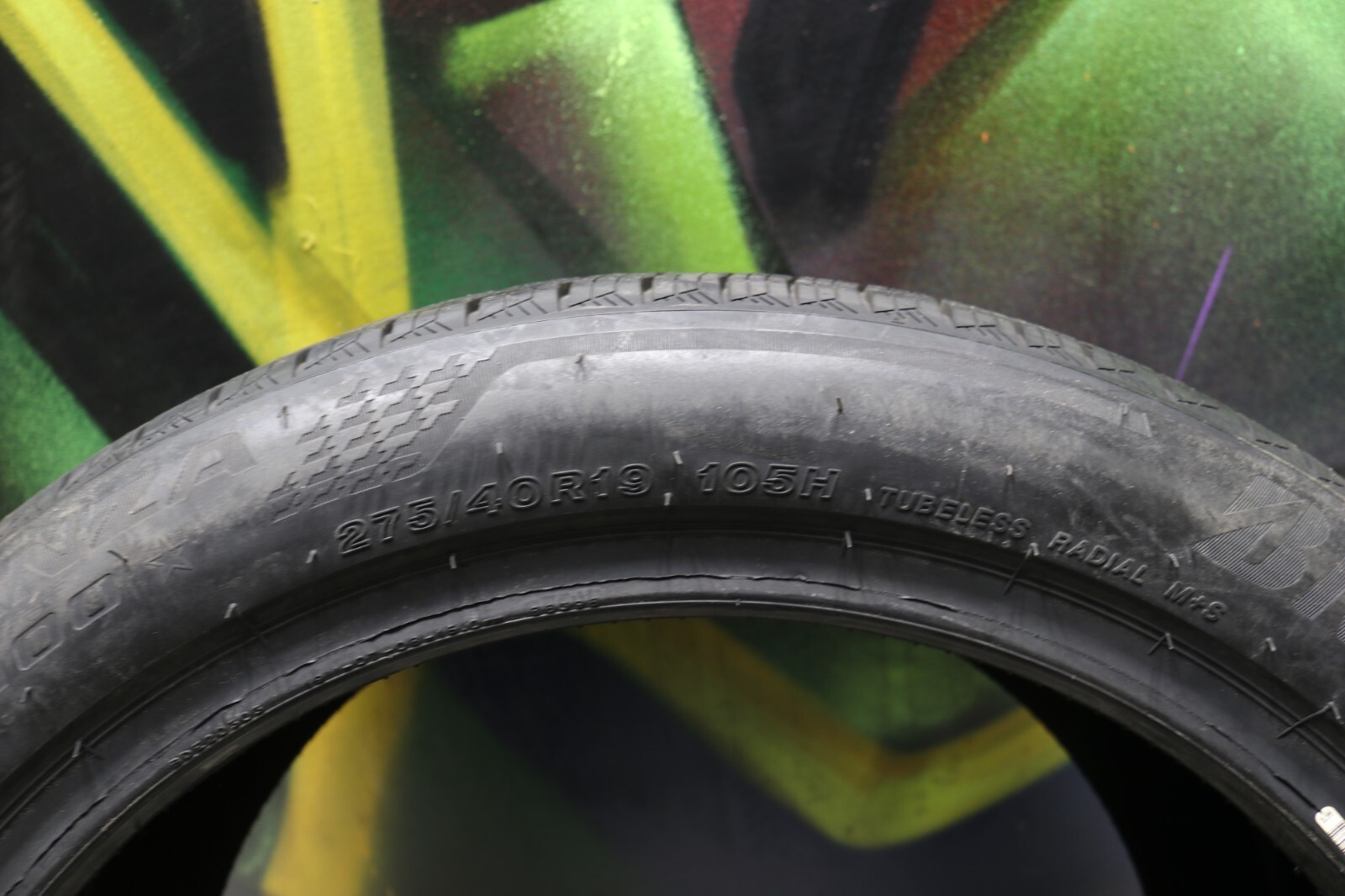 Set of 2 New 275/40R19 Bridgestone Turanza LS100 – 105H – 8.5/32