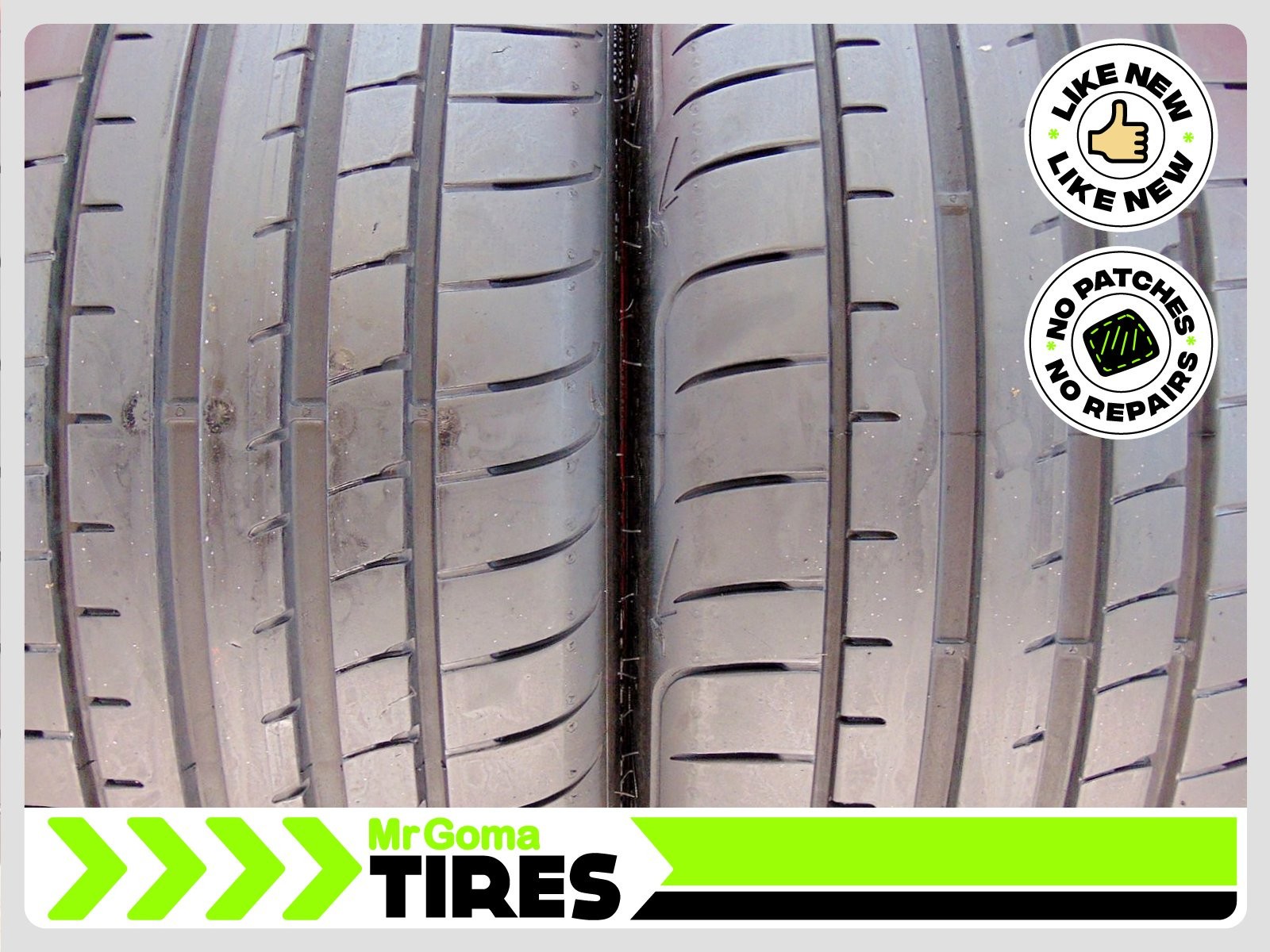 2 GOODYEAR EAGLE F1 ASYMMETRIC 3 RSC RFT 205/40R18 TIRES 7.5/32 TREAD RUN FLAT