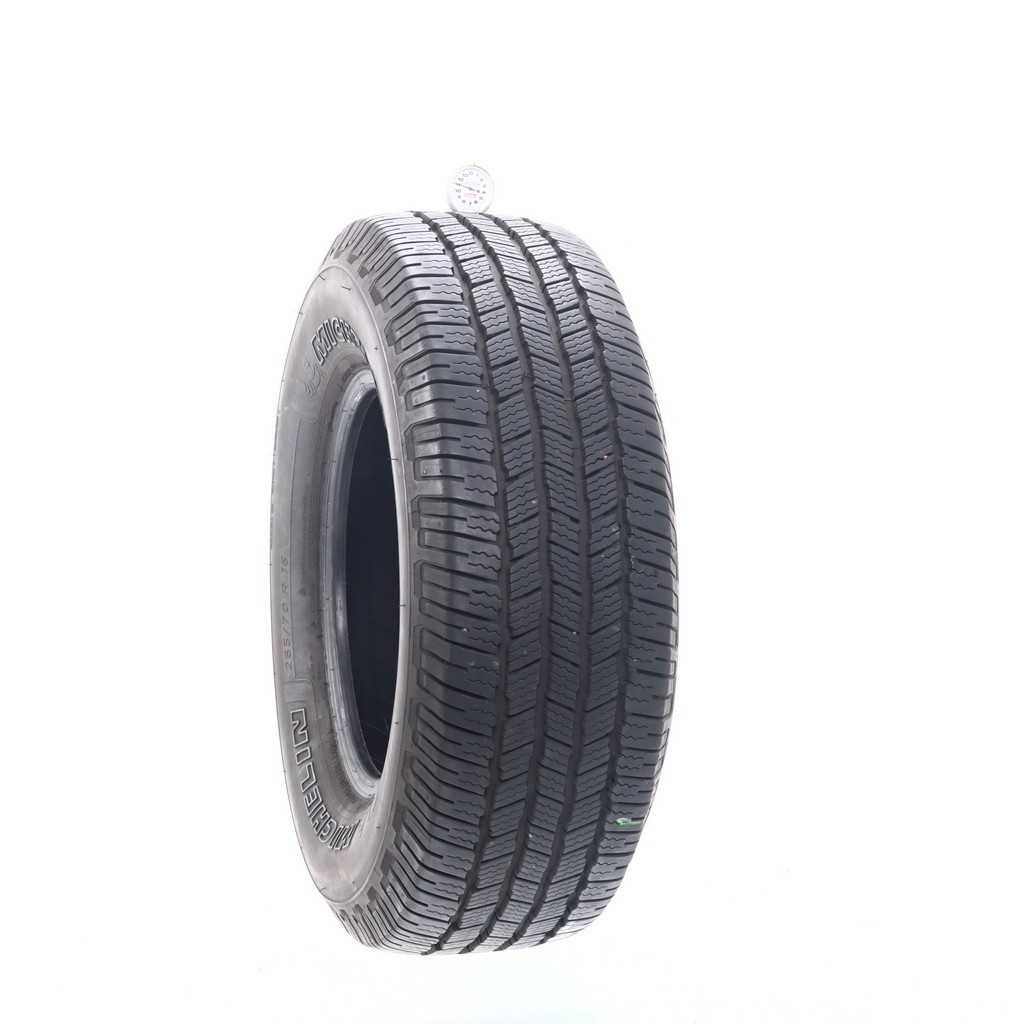 Set of (4) Used 265/70R16 Michelin Defender LTX M/S 2 116T – 9.5-11/32