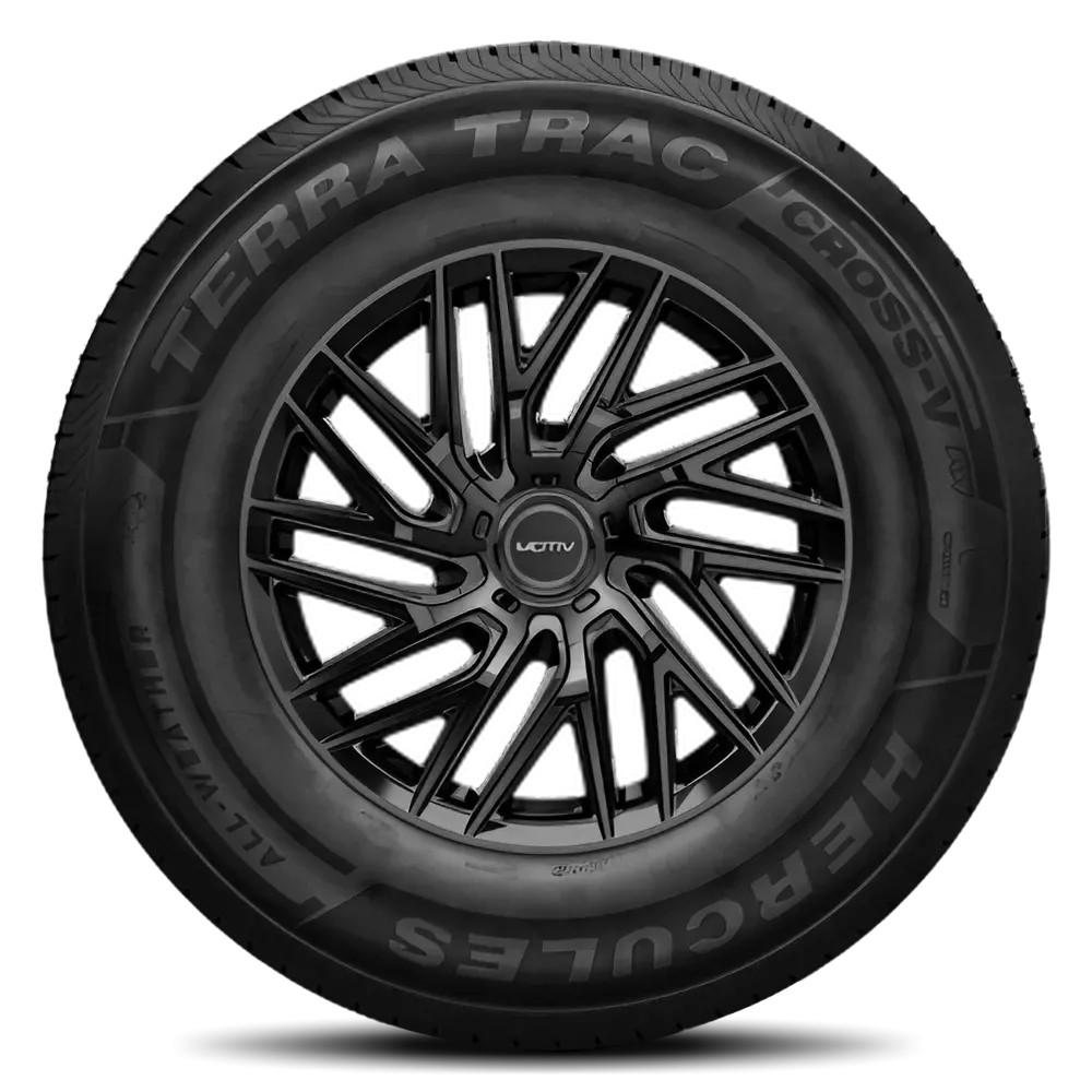 Set of 4 Hercules Terra Trac Cross-V AW LT245/75R17/10 10-Ply 121S Tires 2457517