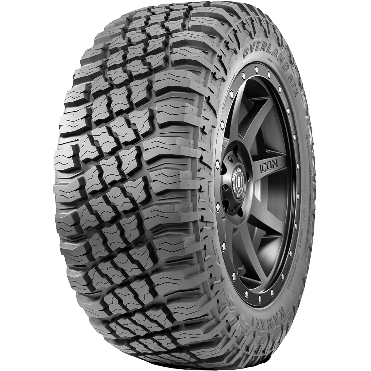 4 Tires LT 35X12.50R20 Kanati Overland RTX RT R/T Rugged Terrain Load E 10 Ply