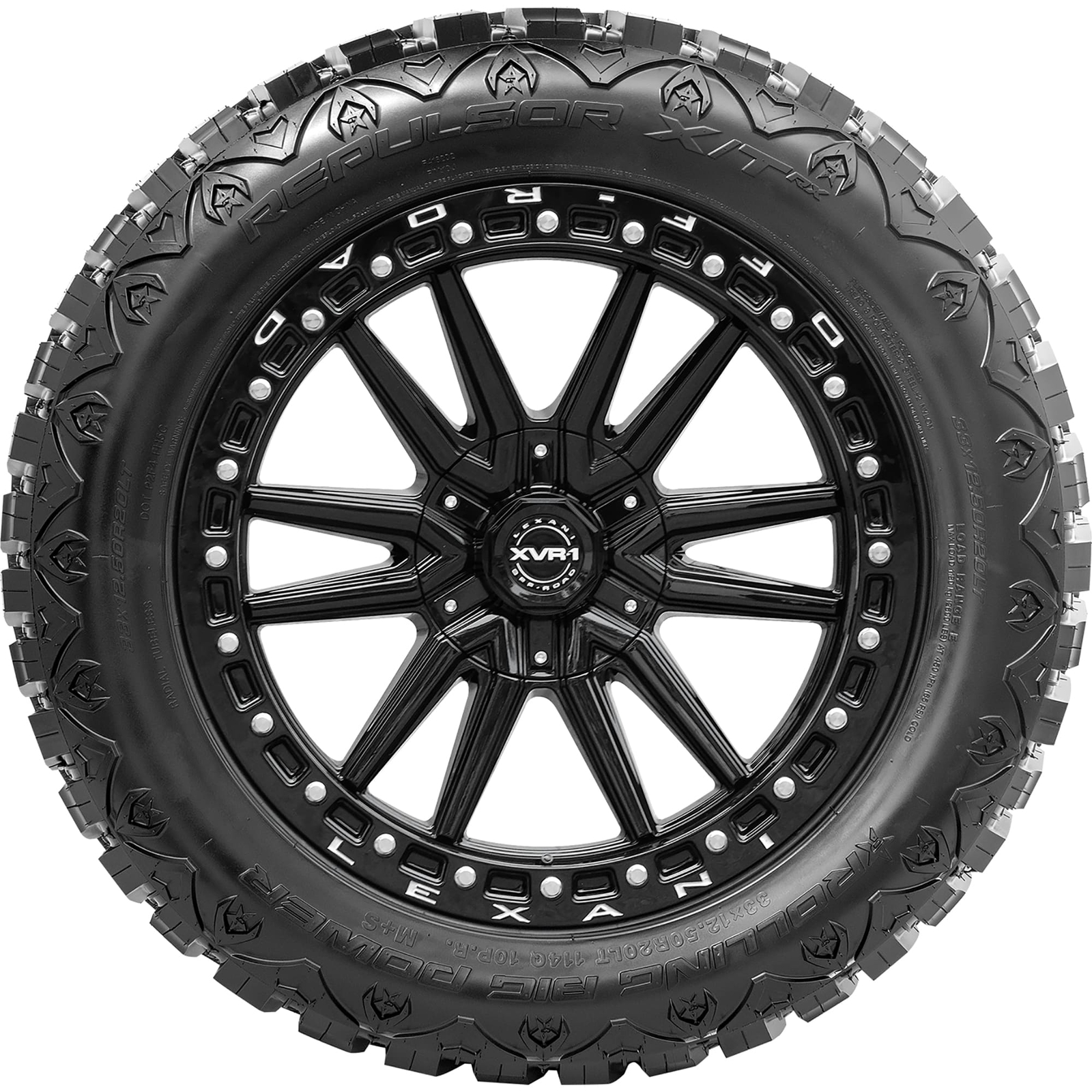 4 New Rbp Repulsor X/t Rx – Lt33x12.50r18 Tires 33125018 33 12.50 18