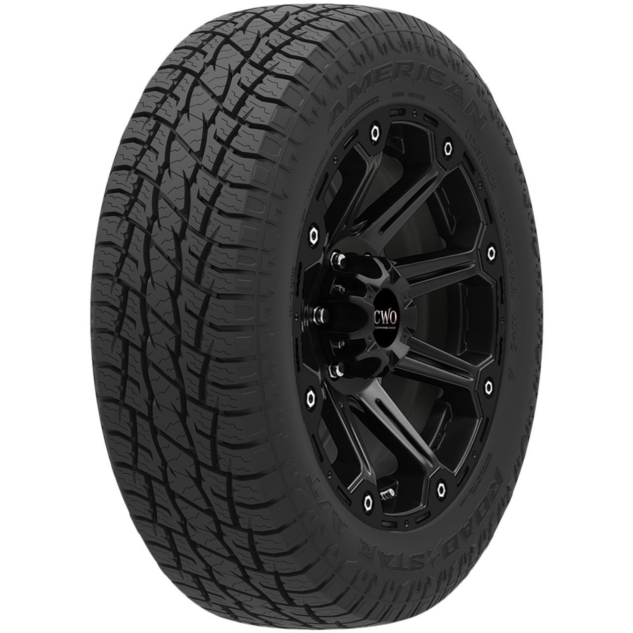 4 New LT265/60R20 121S American Roadstar A/T 2656020 Tire