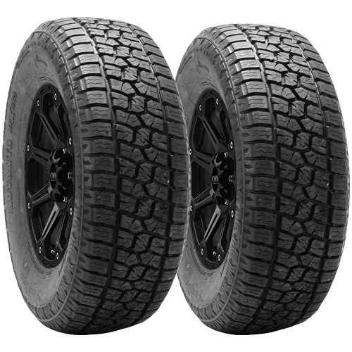 (QTY 2) 265/75R16 Advanta ATX-850 116S SL Black Wall Tires