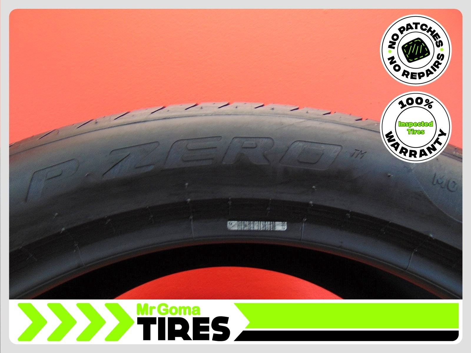 1 PIRELLI P ZERO TM E MO 325/35R22 USED TIRE 7/32 TREAD 110Y 3253522 NO PATCH
