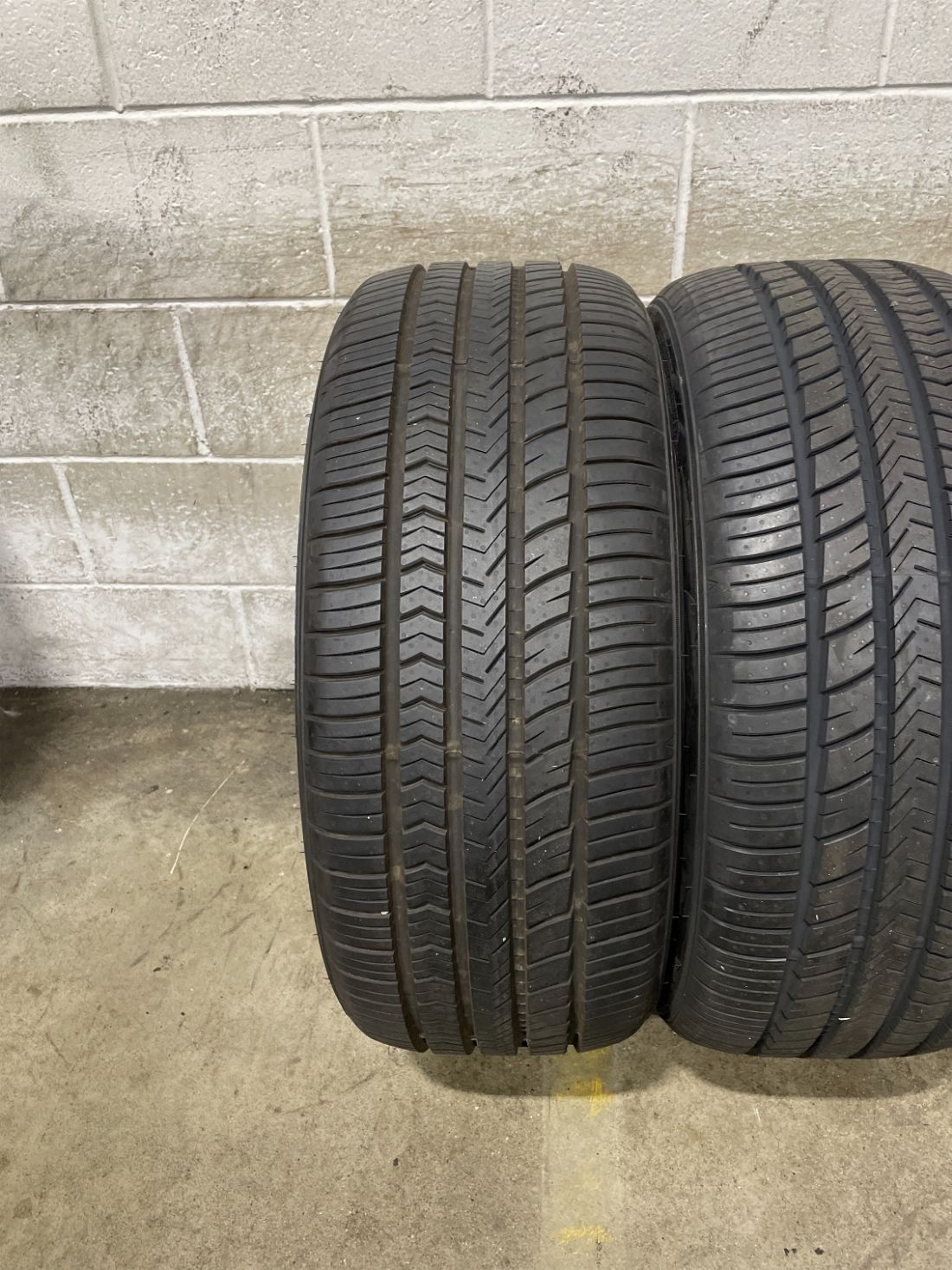 2x P255/45R20 Falken Pro G6 Sport A/S 9/32 101 Y Used Tires 2554520