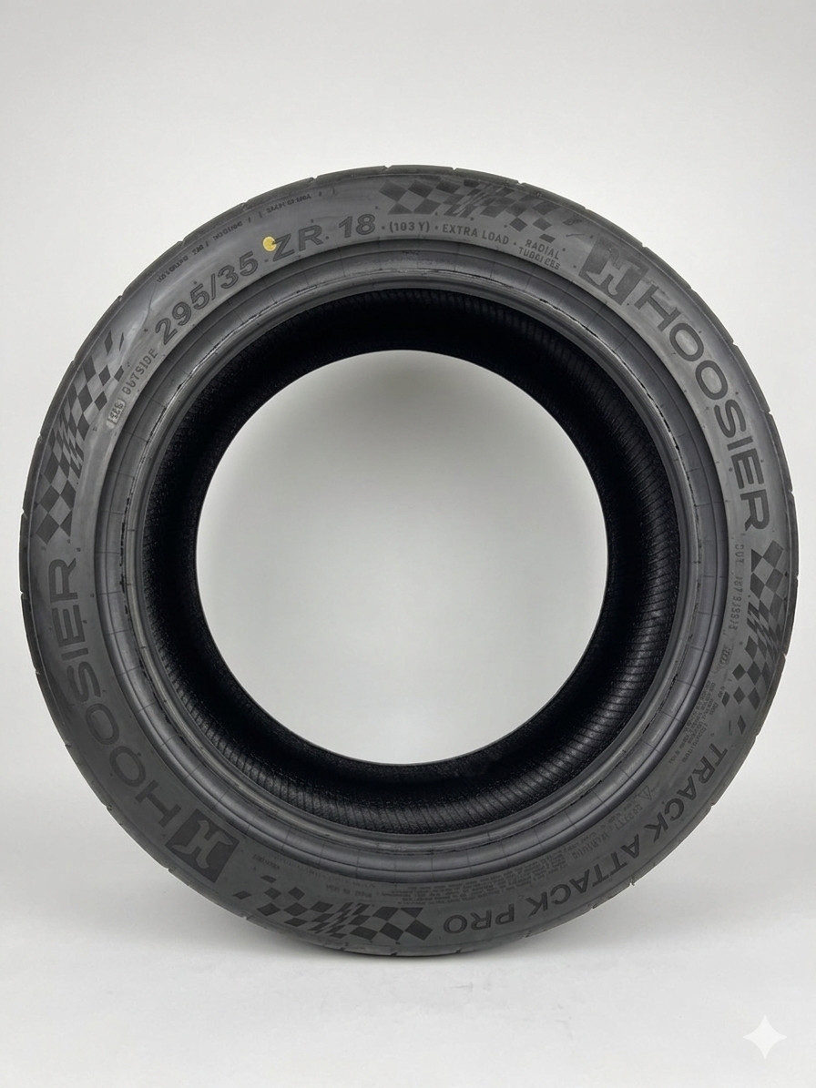 New Pair Hoosier TrackAttack Pro 295/35ZR18 103Y XL DOT Track Day Tires 200TW