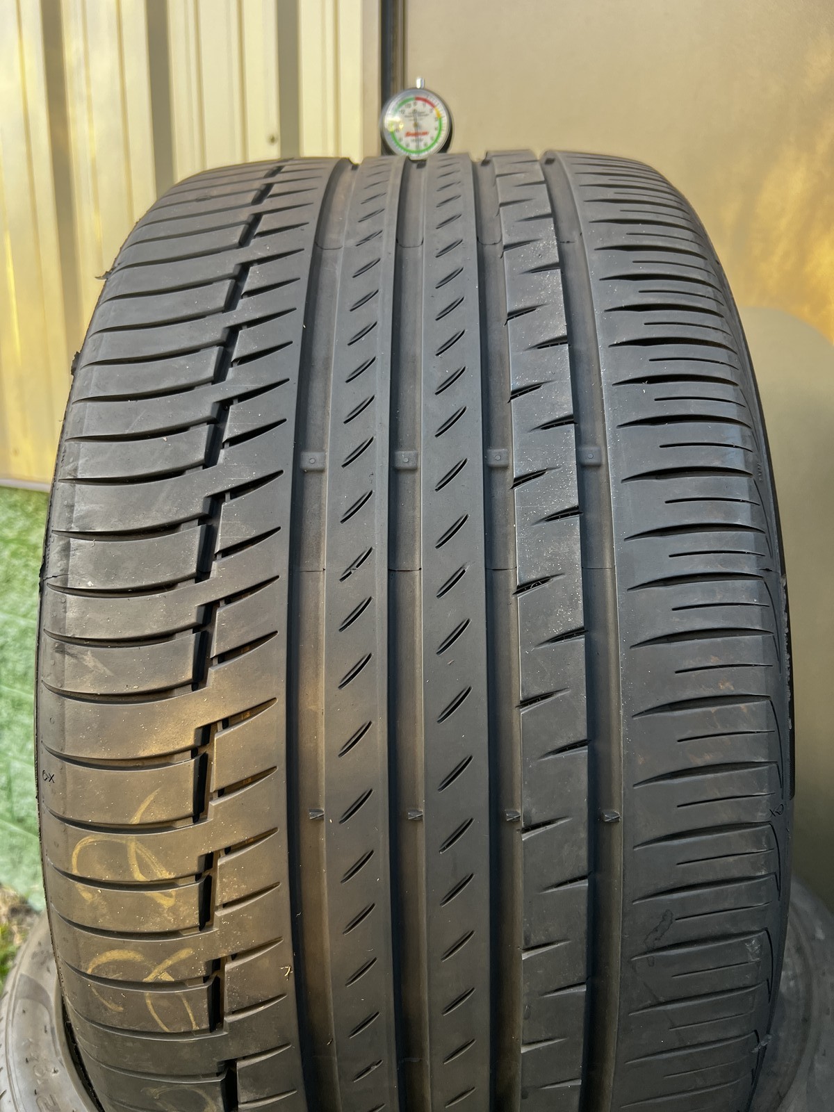 1 Tire Continental PremiumContact 6 ★ BMW 315/30R22 107Y XL DOT.3124 7/32