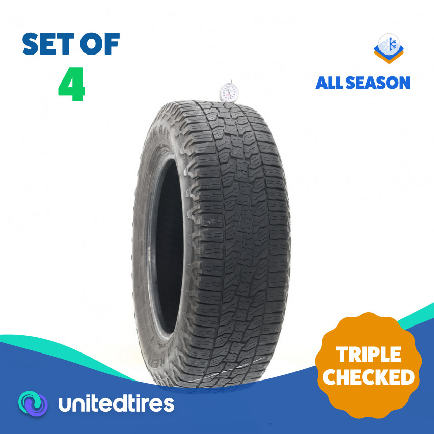 Set of (4) Used 235/65R17 Falken Wildpeak A/T Trail 108H – 5.5-7.5/32