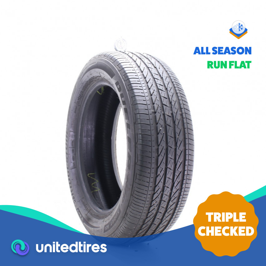 Used 225/60R18 Bridgestone Dueler H/P Sport RFT 104H – 6.5/32 – Tire