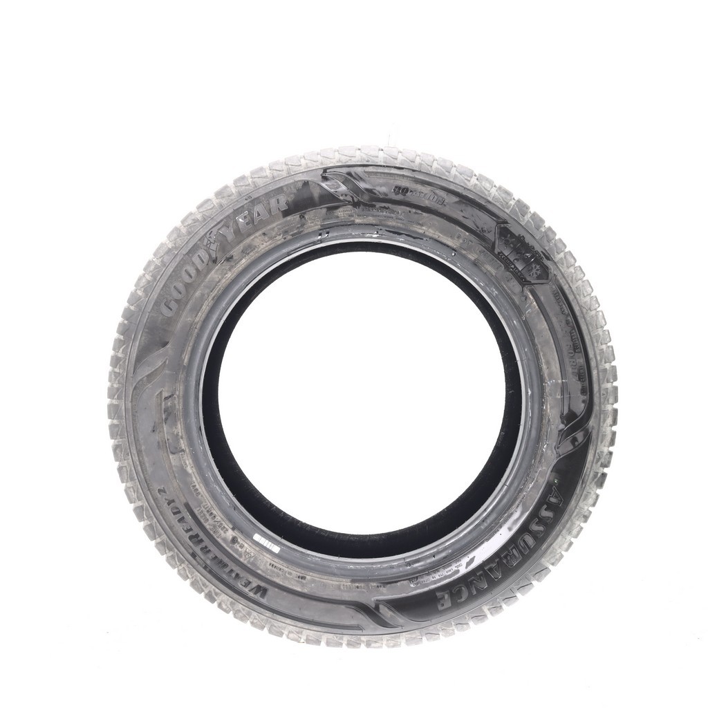 Set of (4) Used 225/60R17 Goodyear Assurance WeatherReady 2 99V – 9-9.5/32