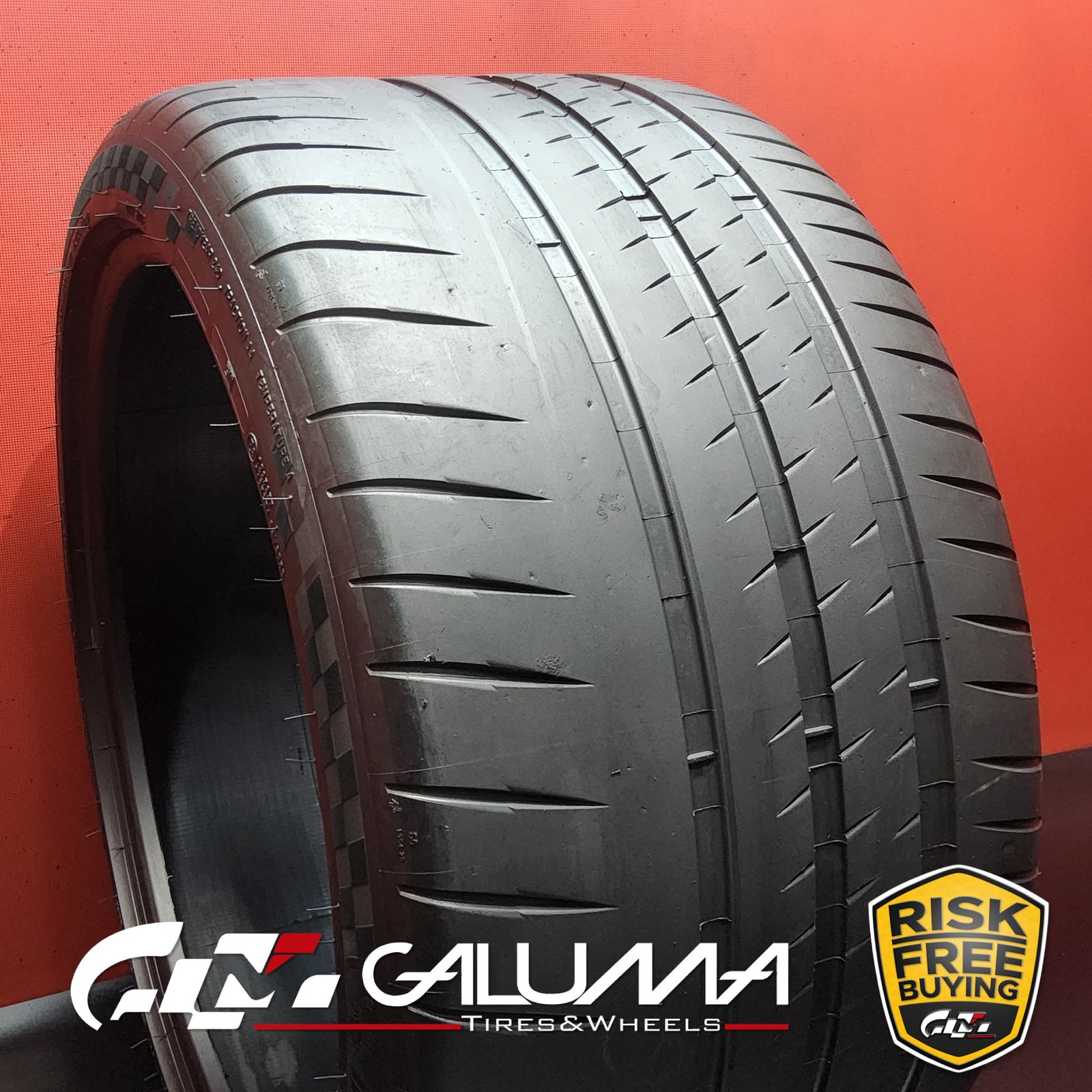 1 (One) Tire LikeNEW Michelin Pilot Sport Cup 2 K1 XL 345/30ZR21 No Patch #94821