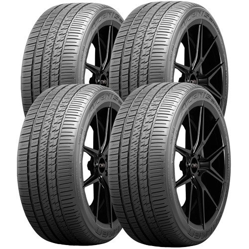 (QTY 4) 315/35R21 Falken Azenis FK460 A/S 111Y XL Black Wall Tires