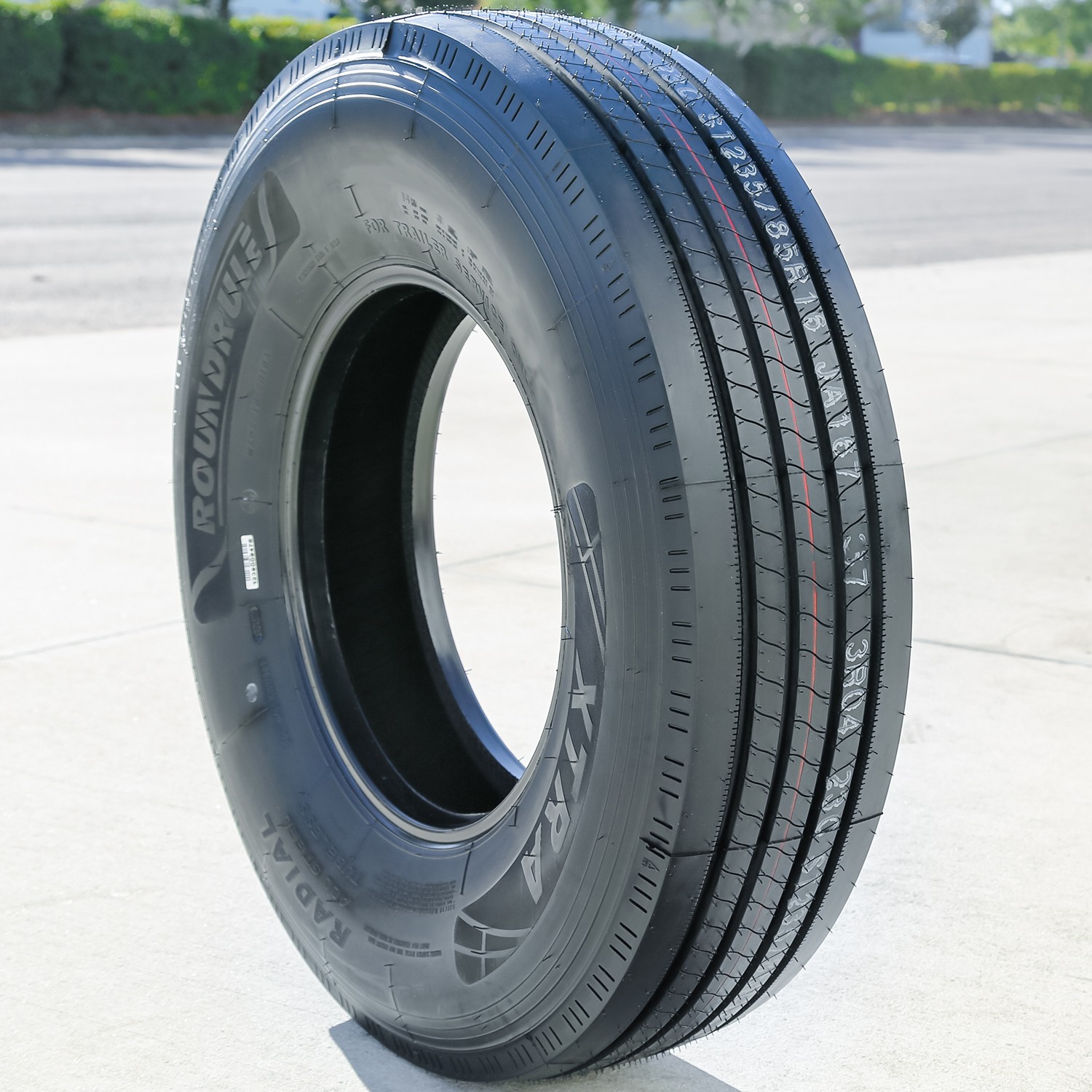 6 Tires Roundrule Xtra All Steel ST 235/80R16 Load H 16 Ply Trailer