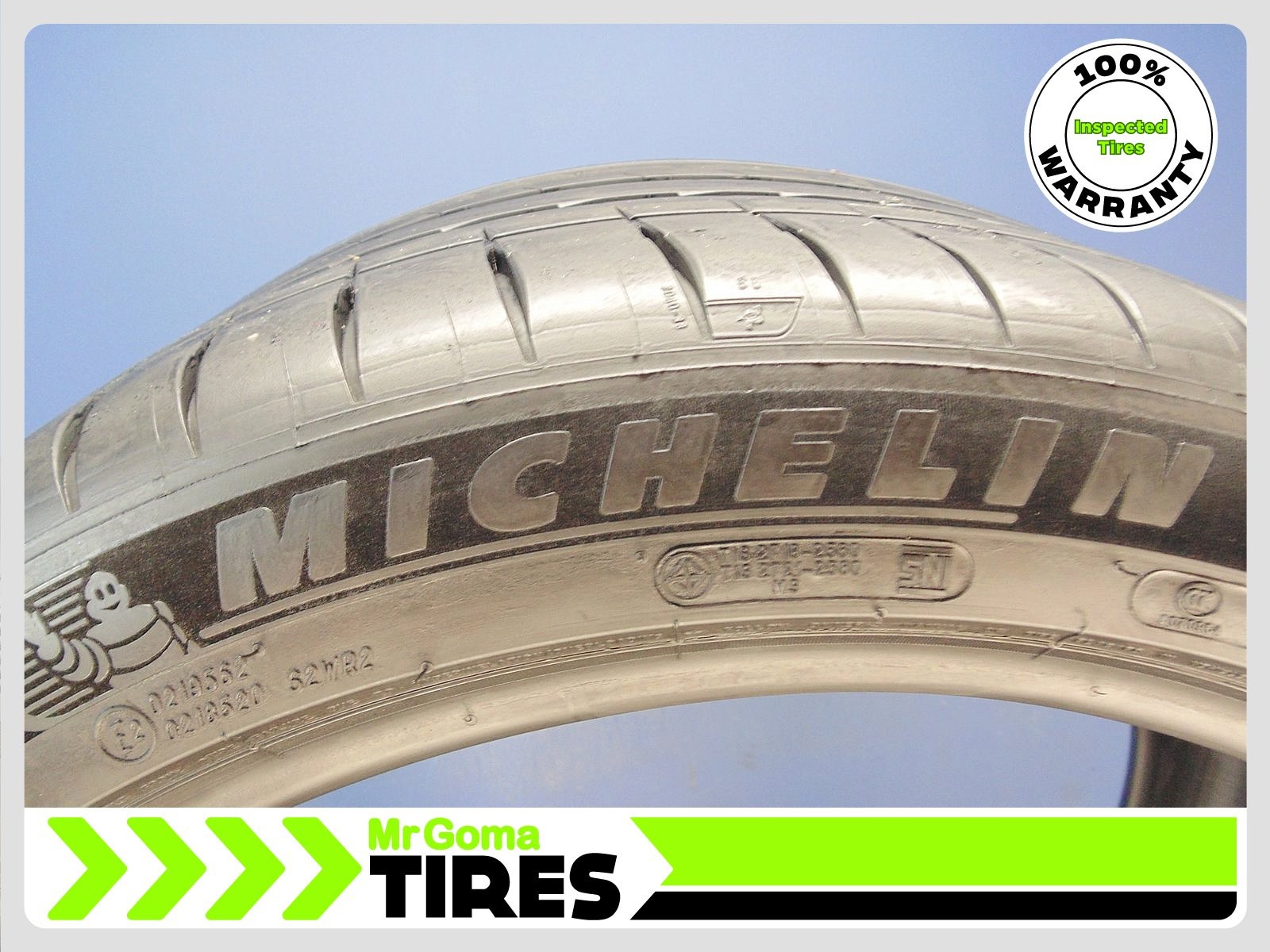 1 MICHELIN PILOT SPORT 4S MO1A 295/35ZR20 USED TIRE 7/32 TREAD MERCEDES 2953520