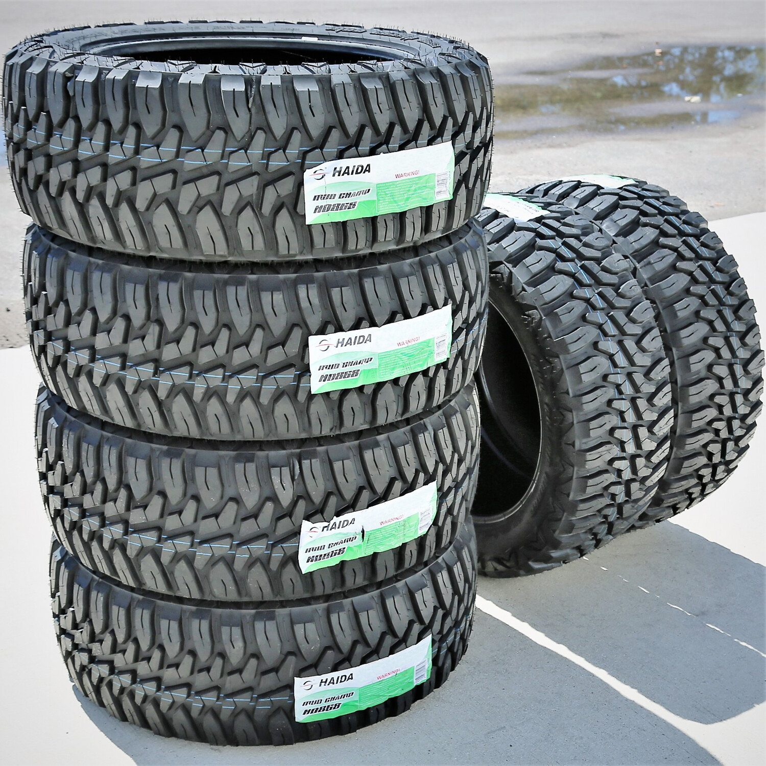6 Tires Haida Mud Champ HD868 LT 35X12.50R24 Load E 10 Ply MT M/T Mud