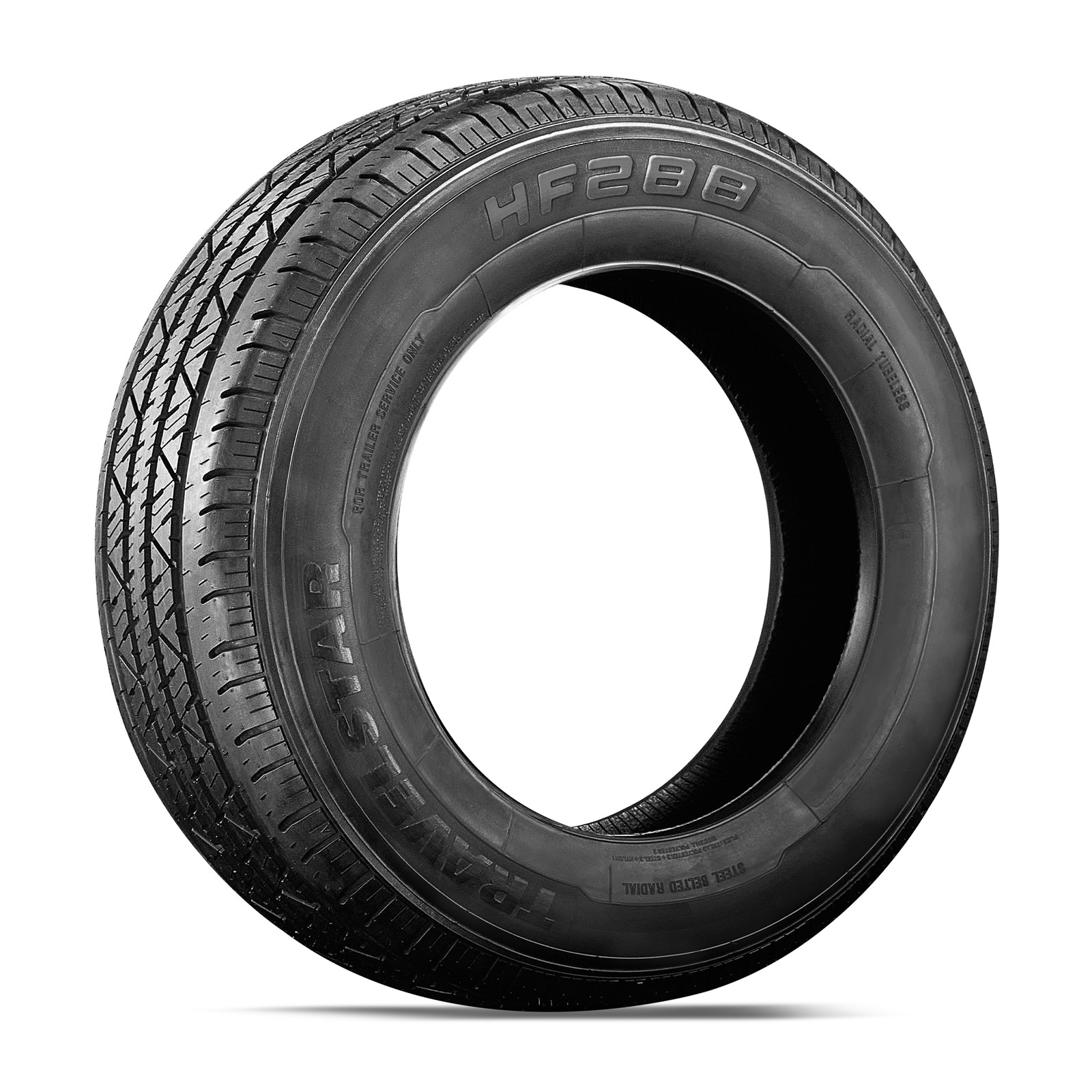 Travelstar HF288 ST205/75R14 8Ply 105/101N Load D Radial Trailer Tire 205 75 14