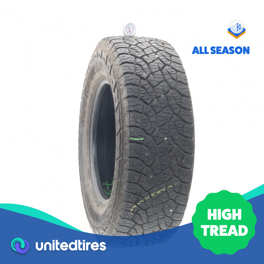 Used LT 265/70R17 Kumho Road Venture AT52 121/118S – 13/32 (111PF)