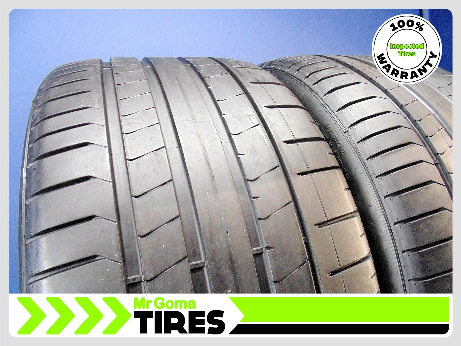 2 PIRELLI P ZERO PZ4 MO 315/40R21 USED TIRES 6.8/32 TREAD MERCEDES PZERO 3154021