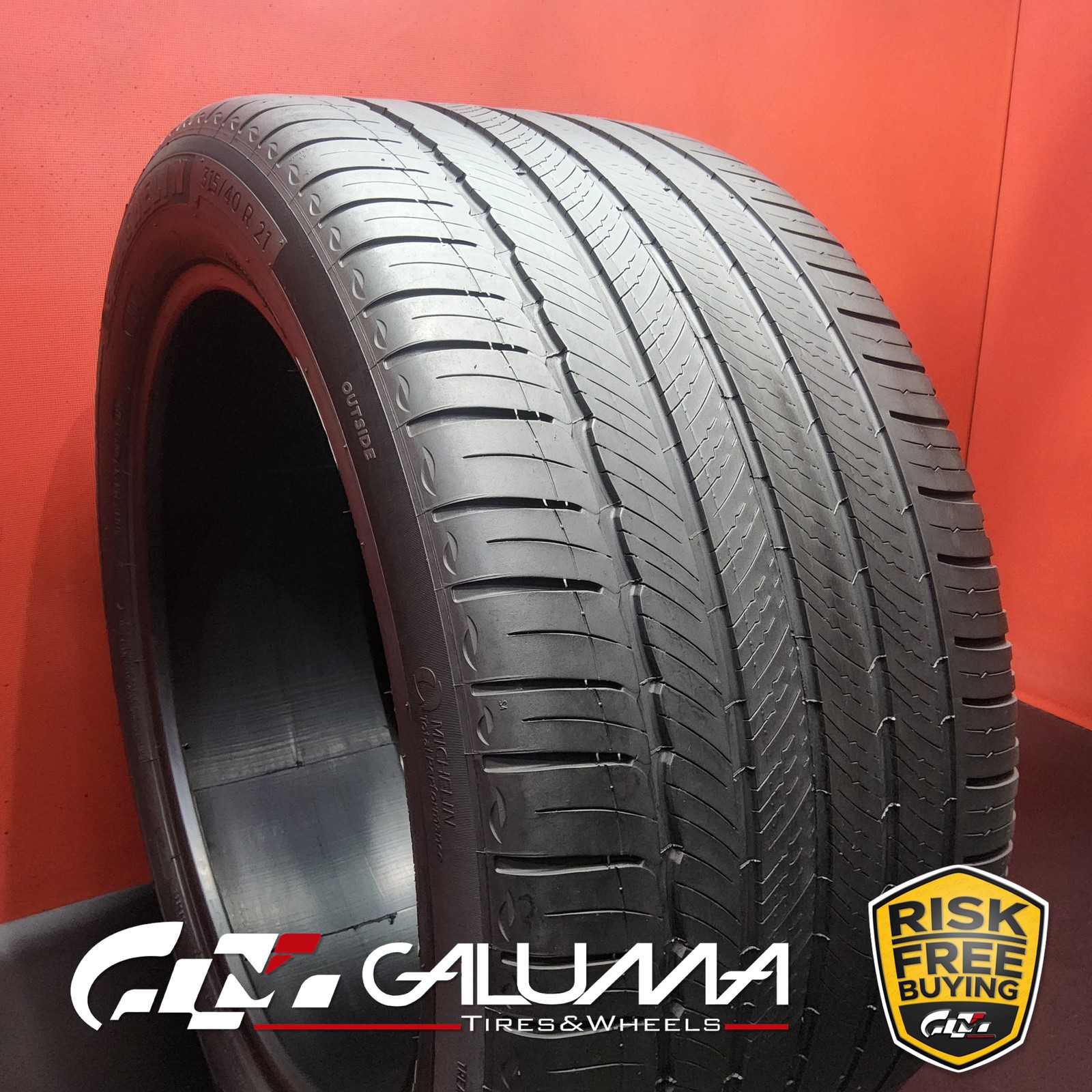 1 Tire Michelin Primacy Tour A/S MO 315/40R21 315/40/21 111H No Repairs #96252