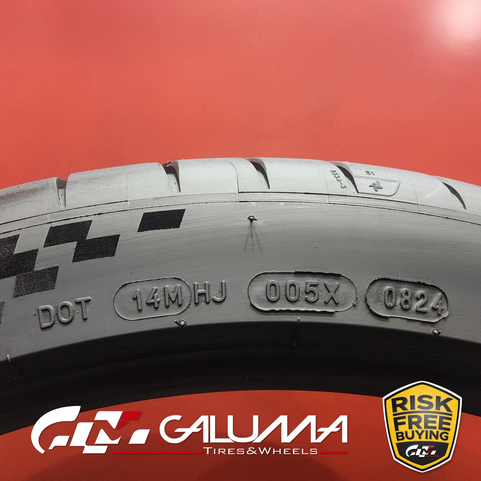 Set of 2 Tires LikeNEW Michelin Pilot Sport 4S ★ XL 315/30ZR22 No Repairs #96293