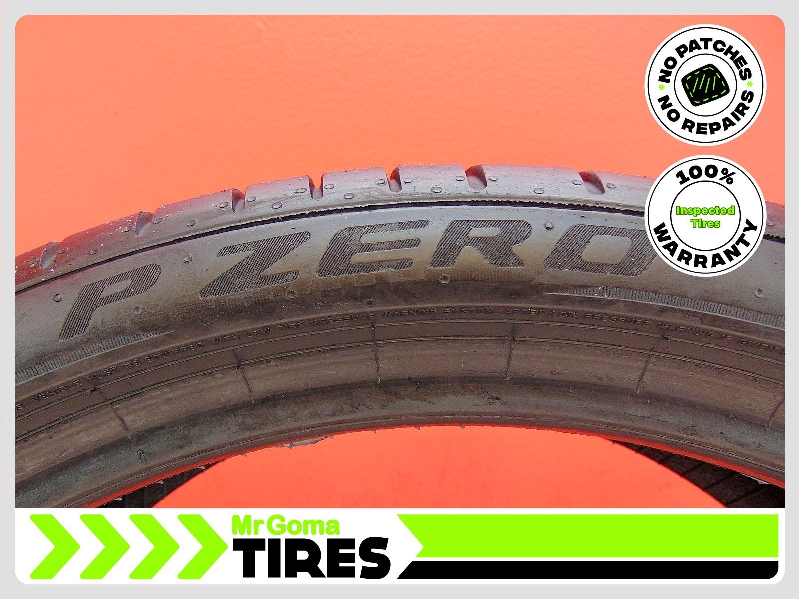 1 PIRELLI P ZERO TM PZ4 MOE RSC RFT XL 245/35R20 USED TIRE 7.0/32 TREAD 95Y
