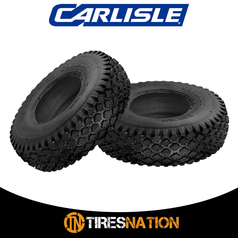 (1) New Carlisle Stud 4.80/4.00-8/2 Tires