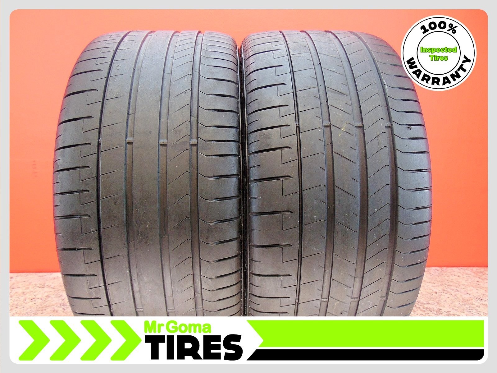1 PIRELLI P ZERO TM PZ4 E XL HL315/30R23 USED TIRES 7.3/32 TREAD 111Y 3153023
