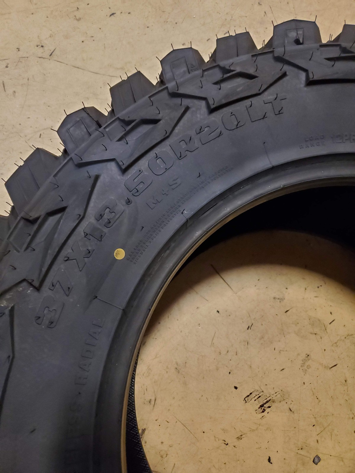 GLADIATOR X COMP M/T BSW LT 37 13.5 20 128Q 12PLY MUD TIRE 1932260374