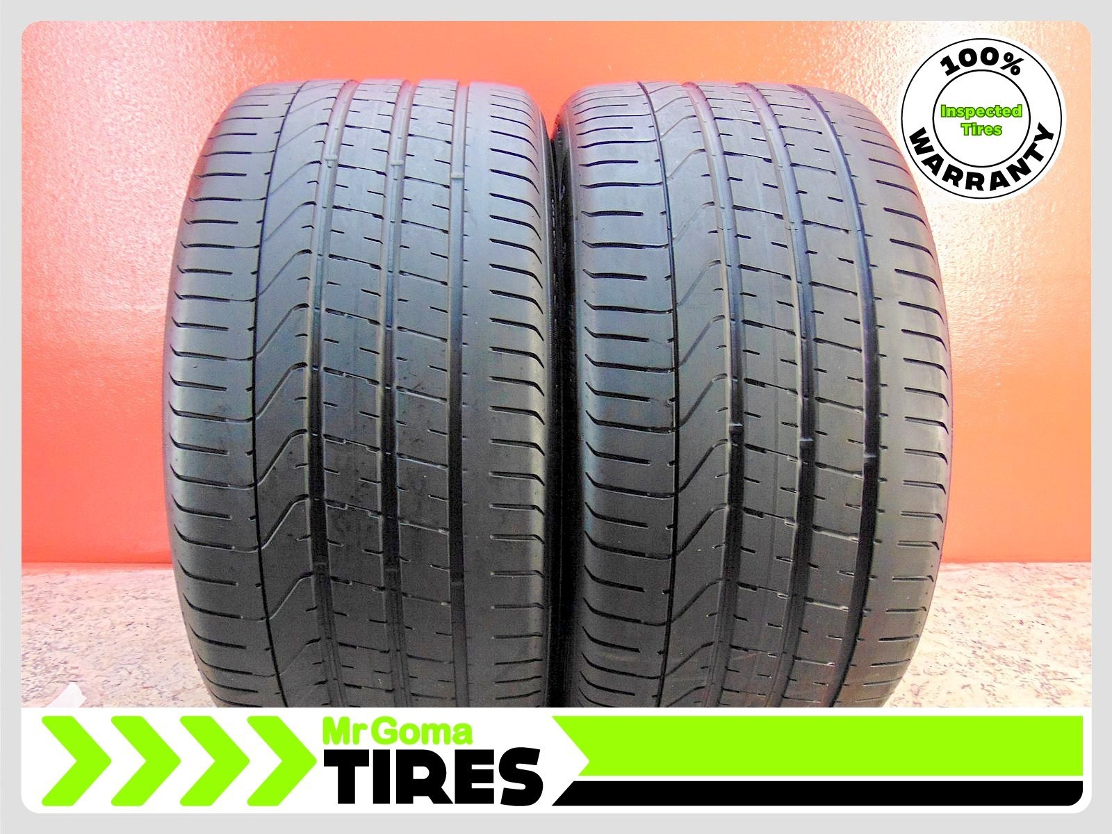 2 PIRELLI P ZERO TM N0 XL 315/30ZR22 70% LIFE USED TIRES 107Y 3153022