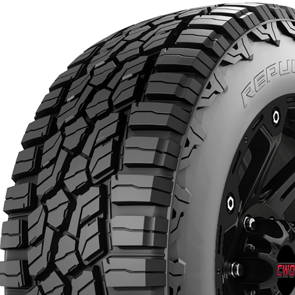 (QTY 4) 305/35R24 RBP Repulsor R/T 112V XL Black Wall Tires