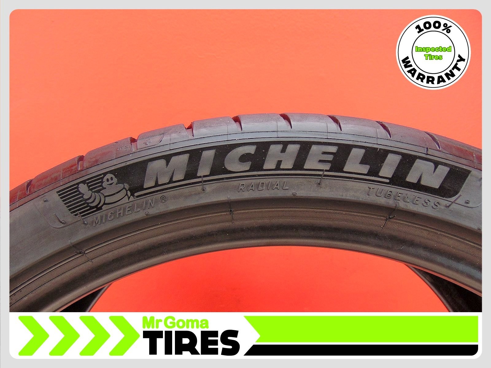 1 MICHELIN PILOT SPORT 4S T2 ACOUSTIC XL 245/35ZR19 USED TIRES 7.5/32 TREAD 93Y