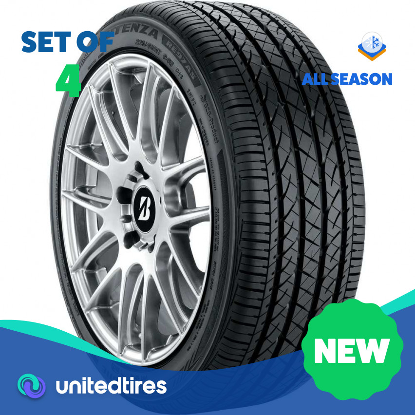Set of (4) New P 235/45R18 Bridgestone Potenza RE97AS 94H