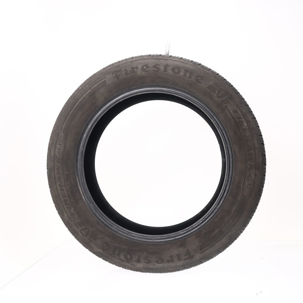 Set of (4) Used 225/60R18 Firestone Firehawk AS V2 100V – 6-7.5/32