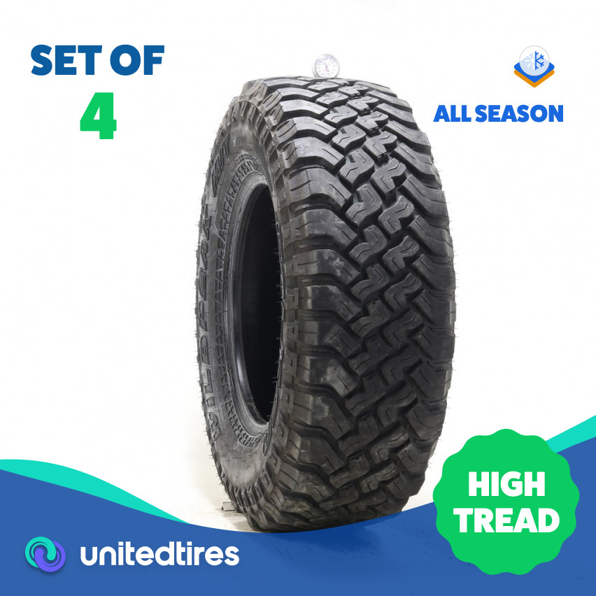 Set of (4) Used LT 285/70R17 Falken Wildpeak M/T MT01 116/113Q – 13-15/32