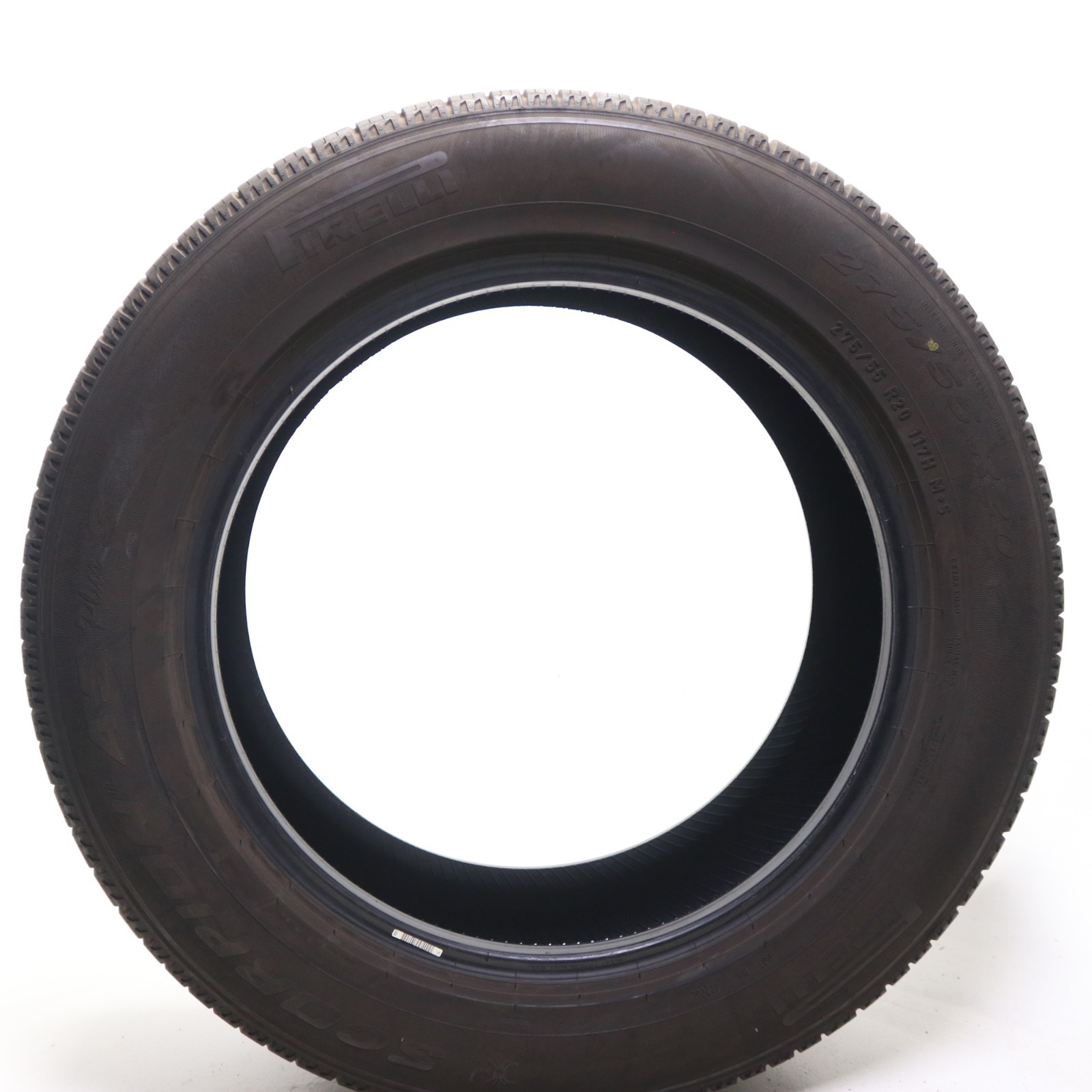 Set of 2 Used 275/55R20 Pirelli Scorpion AS Plus 3 – 117H – 6.5-7/32 No Repairs