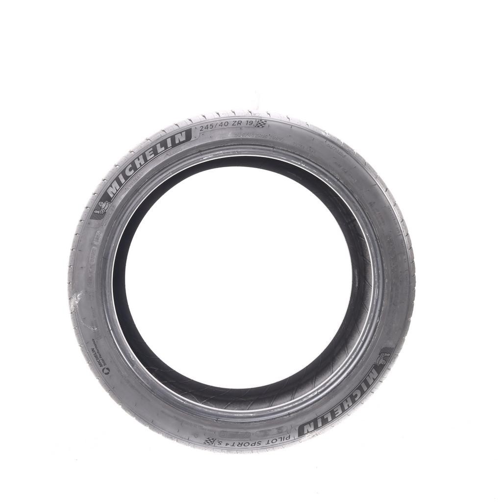 Used 245/40ZR19 Michelin Pilot Sport 4 S MO1 98Y – 8.5/32