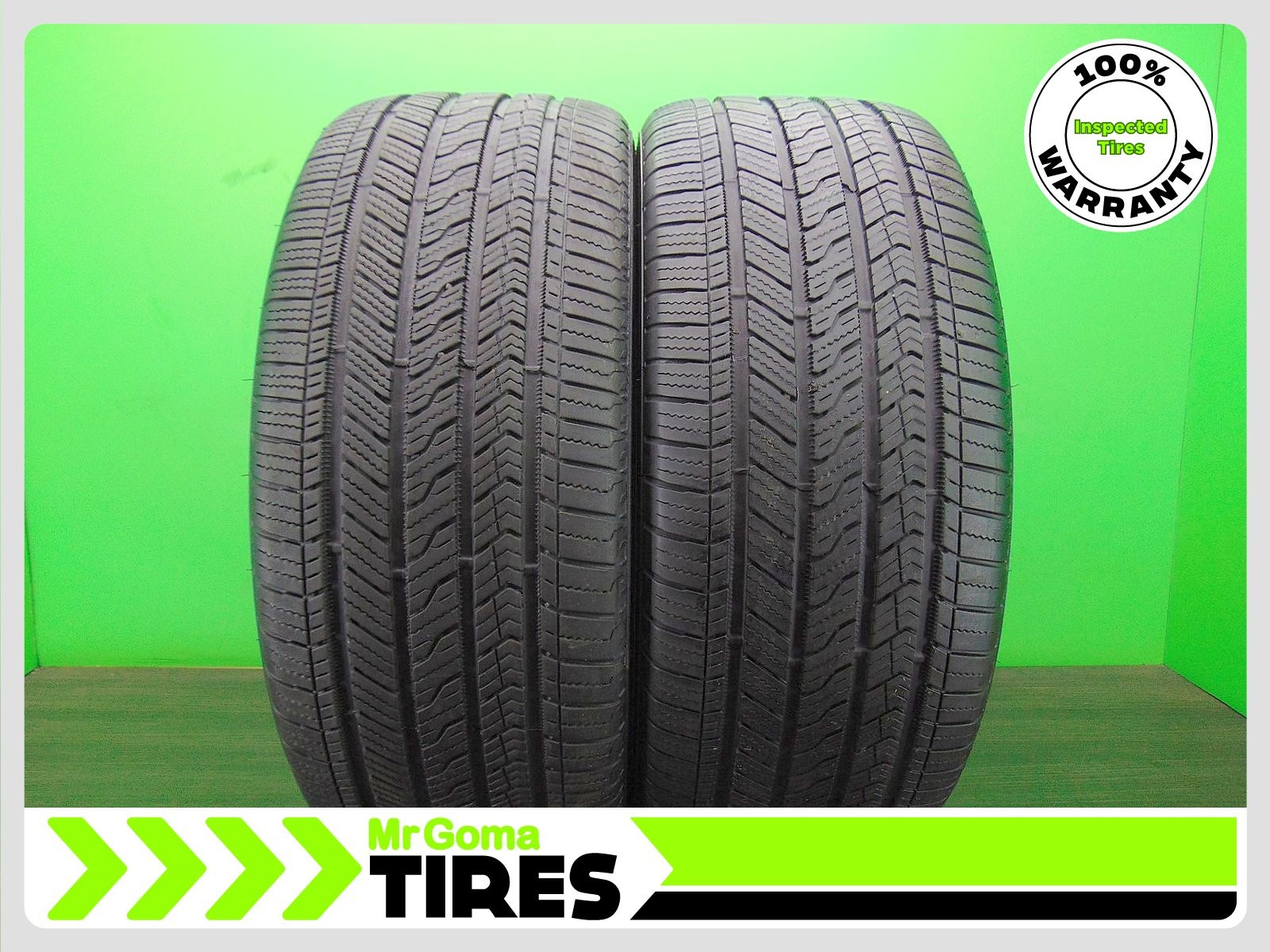 2 275/45R20 USED TIRES BRIDGESTONE ALENZA SPORT A/S RSC RFT XL 8.1/32 TREAD 110H
