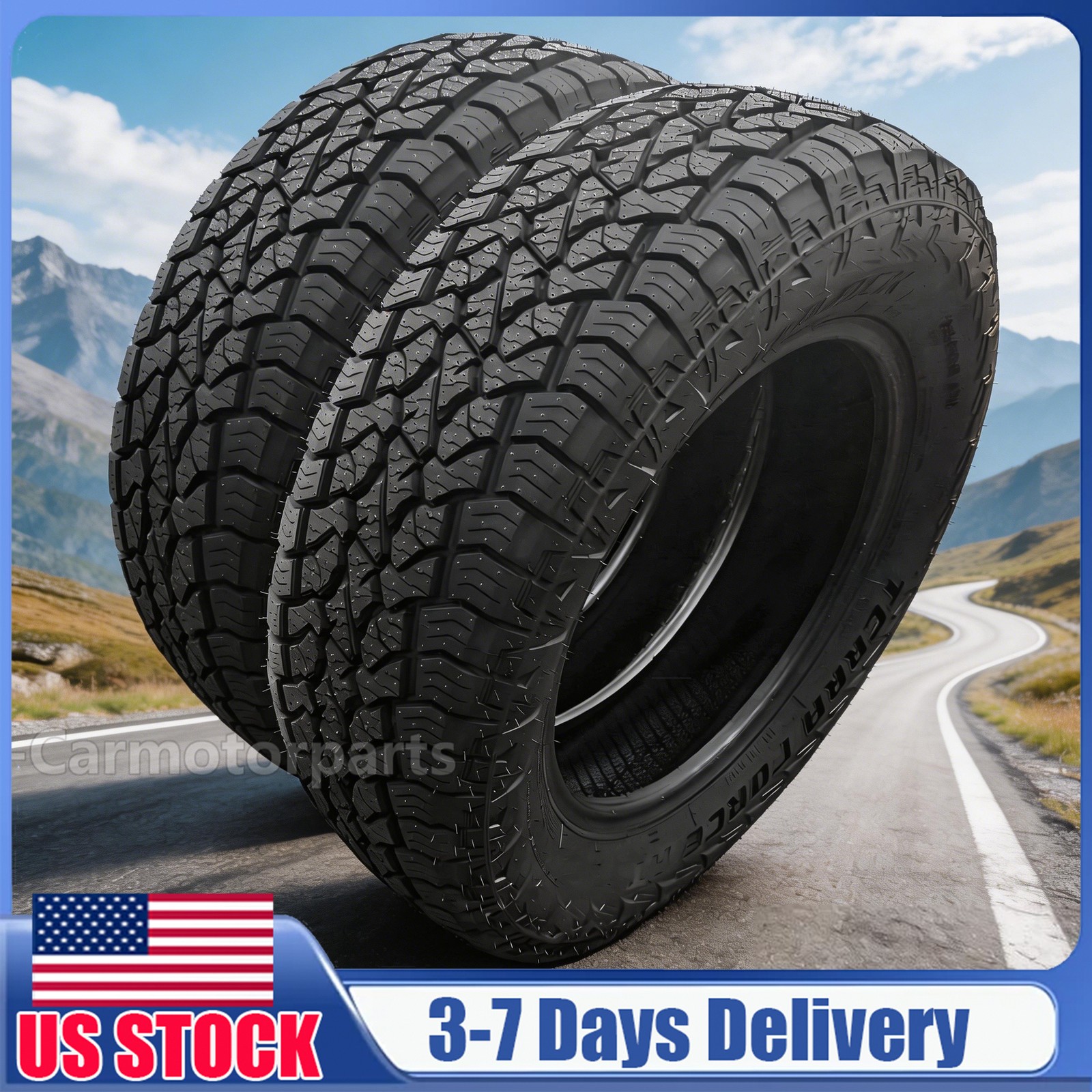Set of 2 Tires 275/60R20 115T AS A/S A/T AT All Terrain All Season Performance