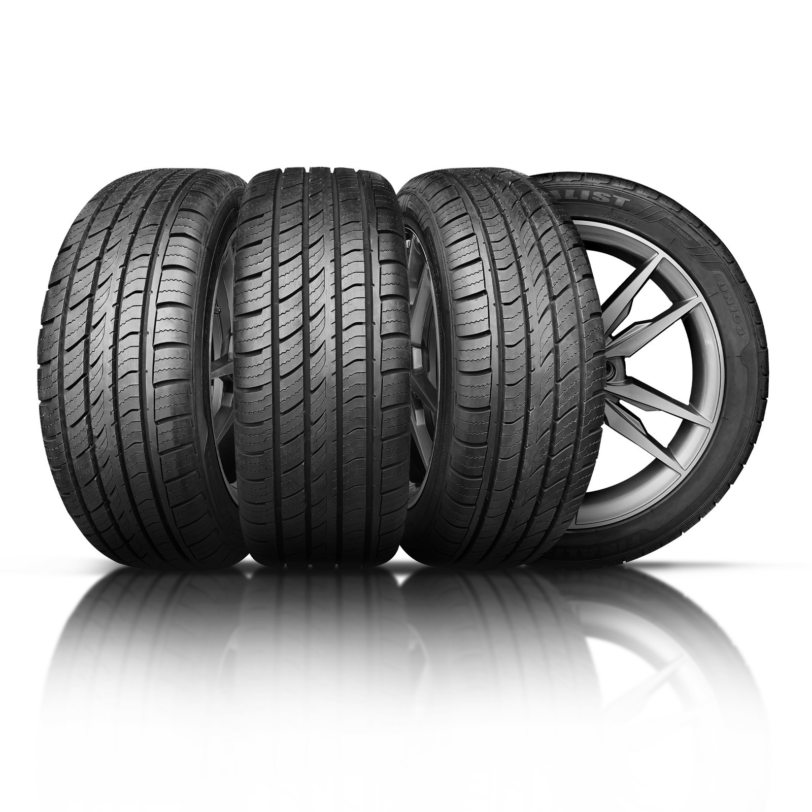 Set of 4 Finalist UN108 235/55R18 100V High Performance Passenger Tire 235/55/18
