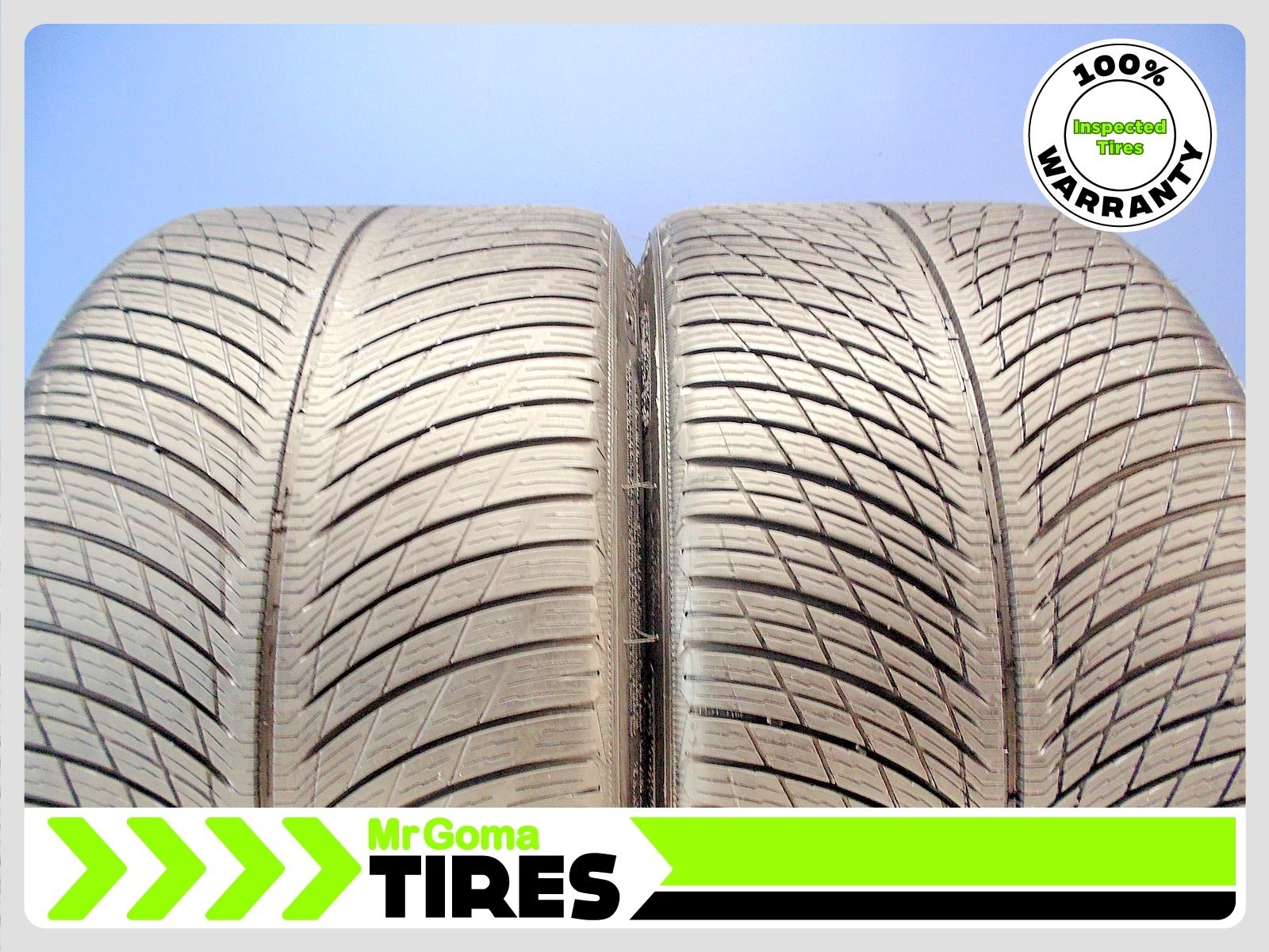 2 MICHELIN PILOT ALPIN 5 NA5 XL 305/30R21 USED TIRES 7.3/32 TREAD 104V 3053021