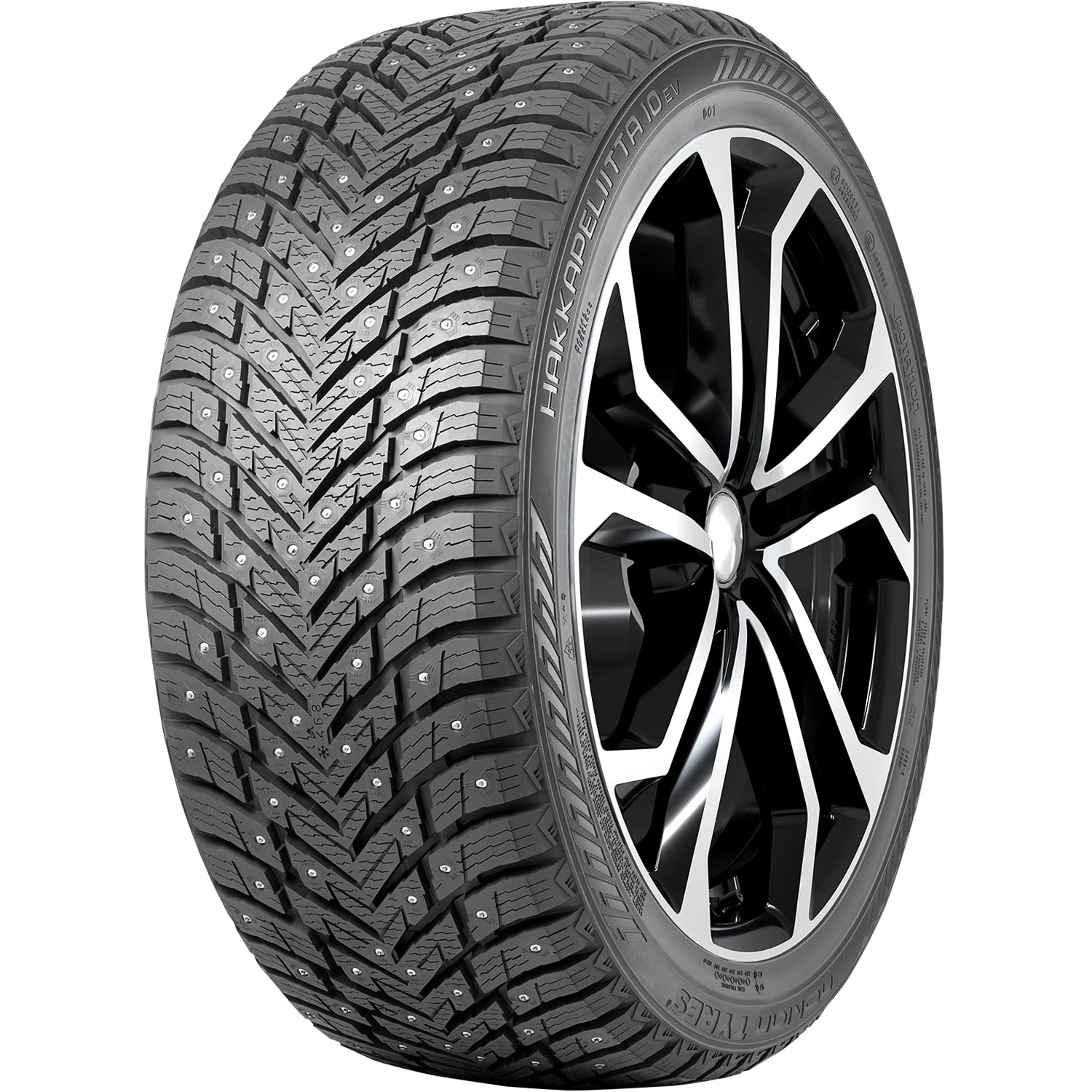 Tire Nokian Tyres Hakkapeliitta 10 EV Studded 245/45R20 103T XL Snow Winter